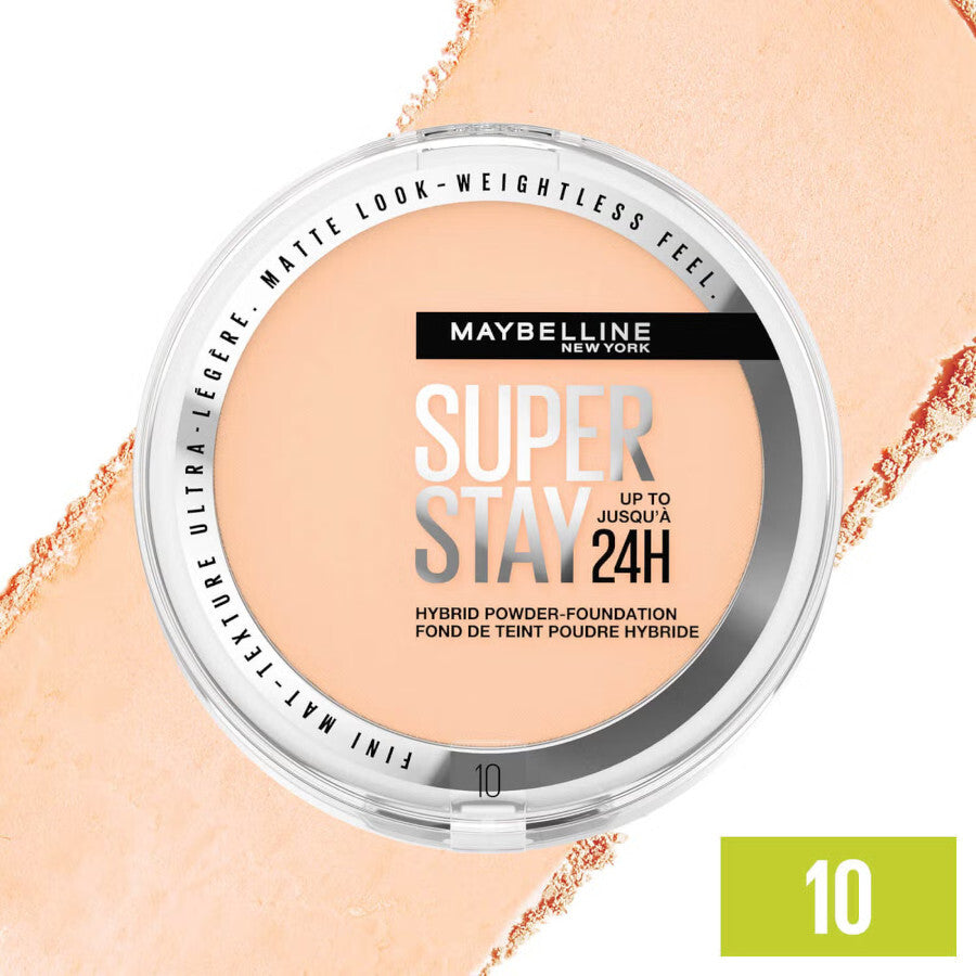 Maybelline Super Stay 24H Hybrid Powder Foundation 9g - Select Your Shade - New
