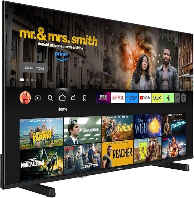 Finlux 50" Inch 4K LED Ultra HD HDR Smart Fire TV With Freeview Play - 50MU24F