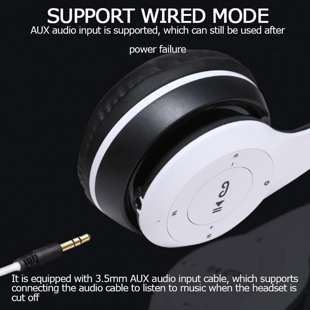 Wireless Bluetooth Headphones with Noise Cancelling Over-Ear Earphones 5.1 Gifts
