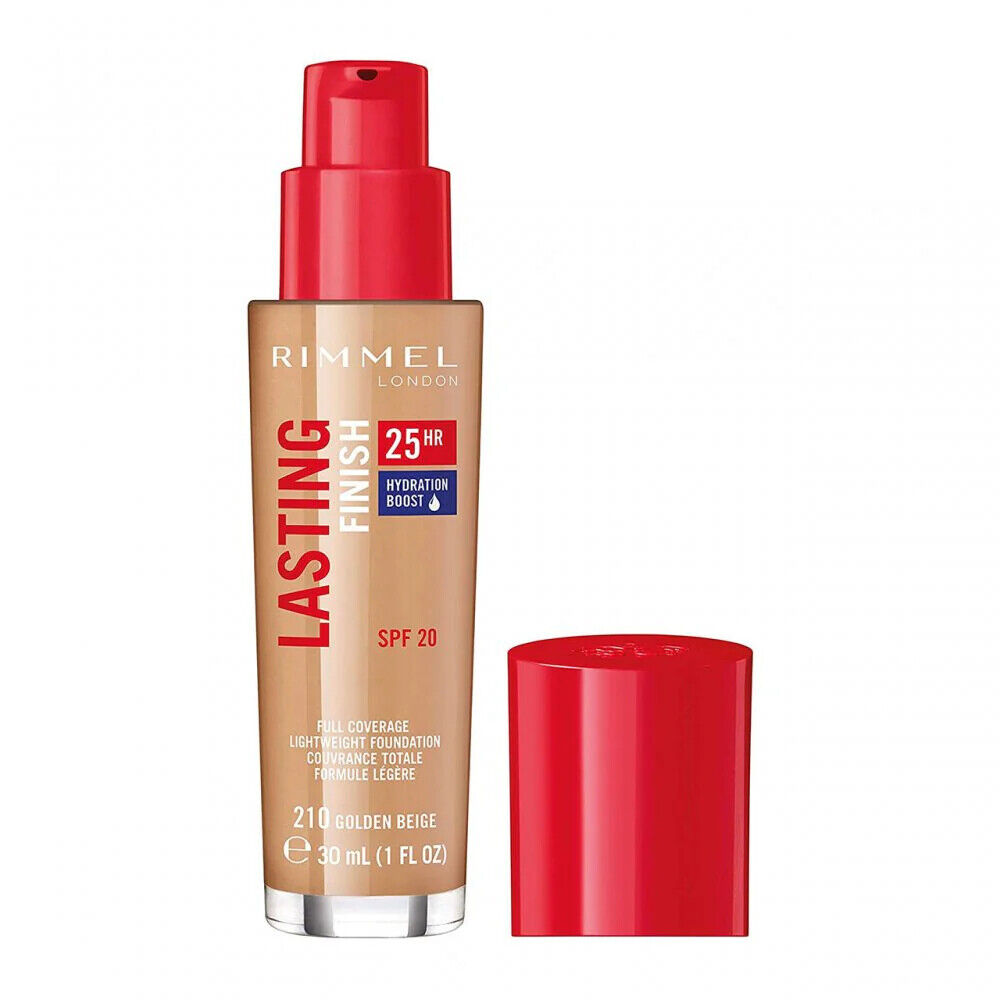 Rimmel London Lasting Finish 25HR Full Coverage Foundation 30ml- Choose Shade