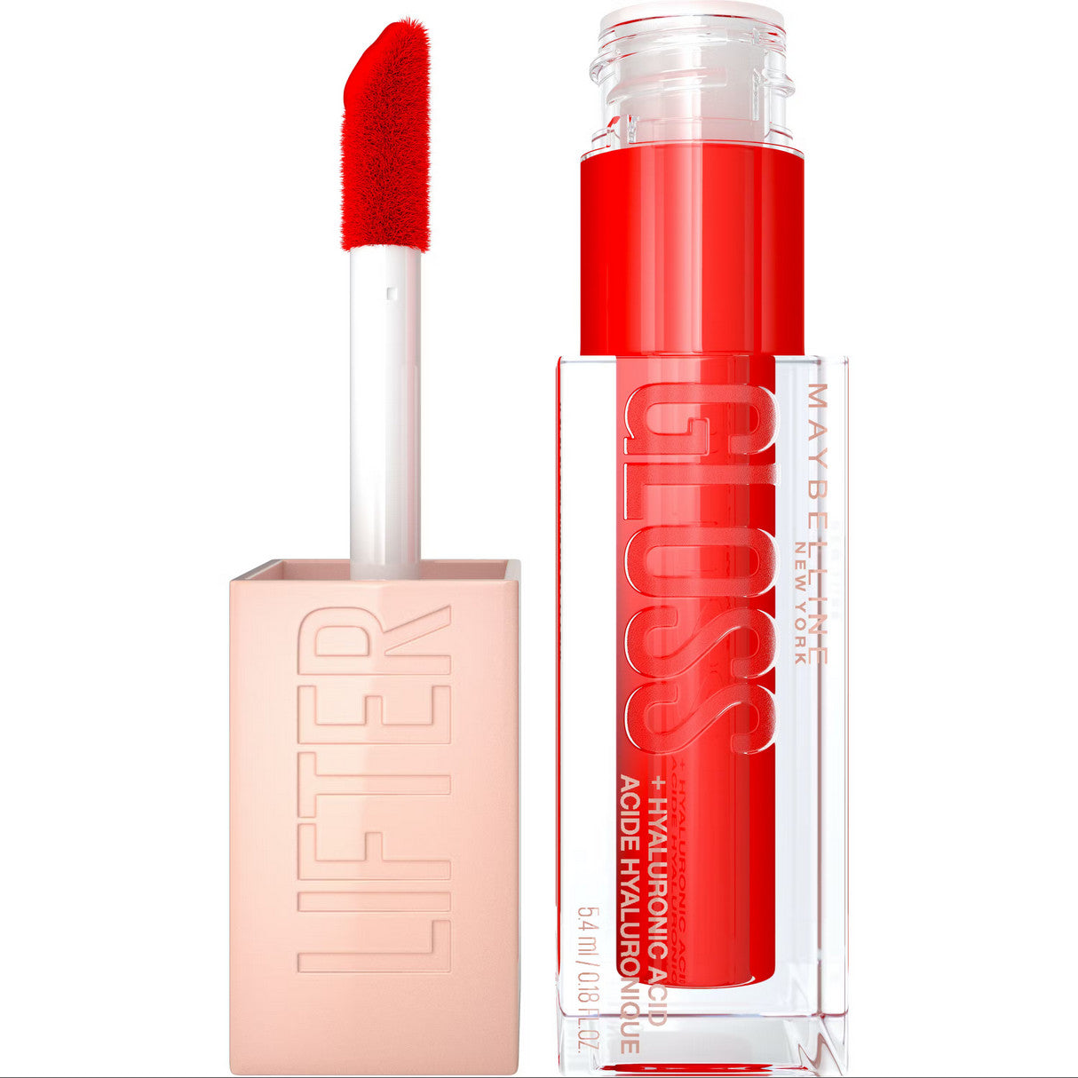 Maybelline Lifter Gloss Plumping with Hyaluronic Acid - Select Your Shade - New
