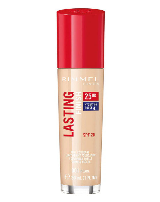 Rimmel London Lasting Finish 25HR Full Coverage Foundation 30ml- Choose Shade