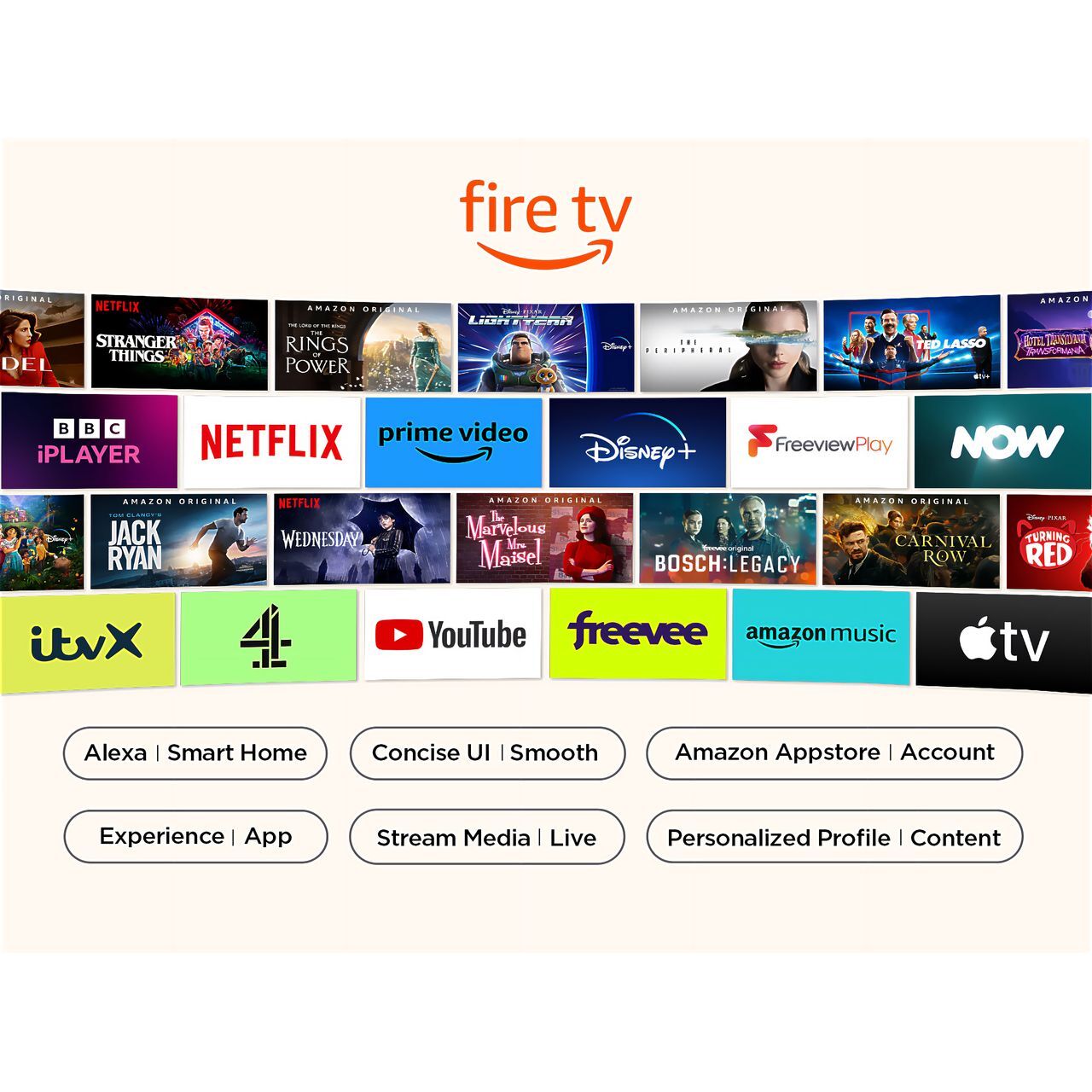TCL 40SF540K 40 Inch LED Full HD Smart TV Bluetooth WiFi
