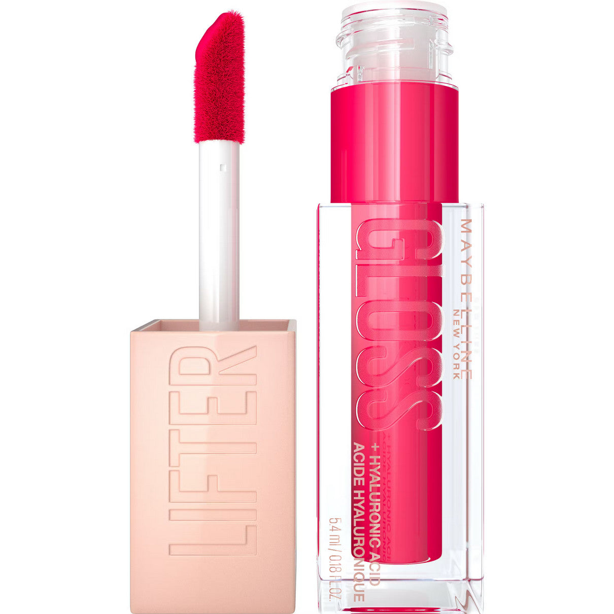 Maybelline Lifter Gloss Plumping with Hyaluronic Acid - Select Your Shade - New