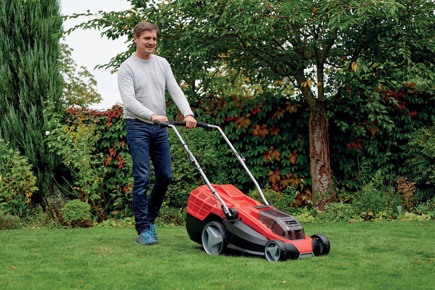 Einhell Cordless Lawnmower 43cm 36V Brushless 63L With Battery Refurb GRADE A
