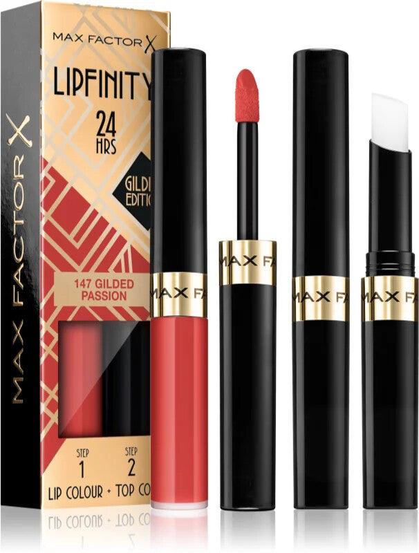 Max Factor Lipfinity 24HR Lip Colour Lipstick - Select Your Shade - Brand New
