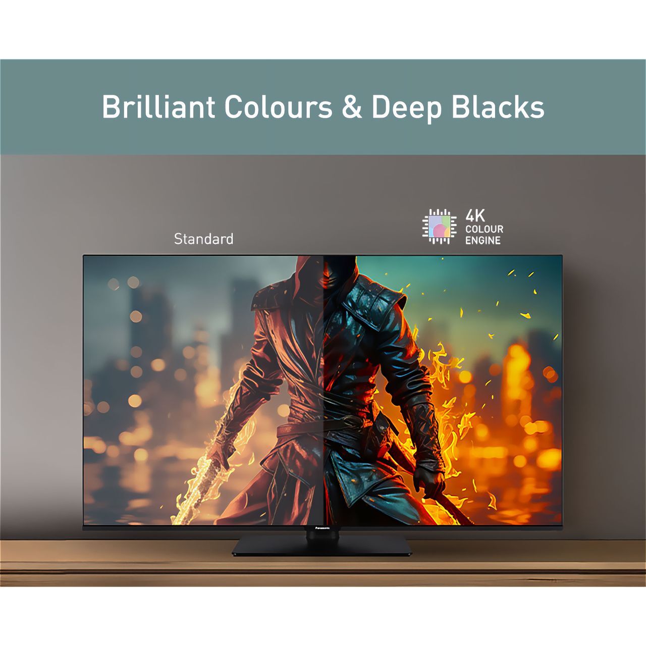 Panasonic TB-50W61AEY 50 Inch LED 4K Ultra HD Smart TV Bluetooth WiFi