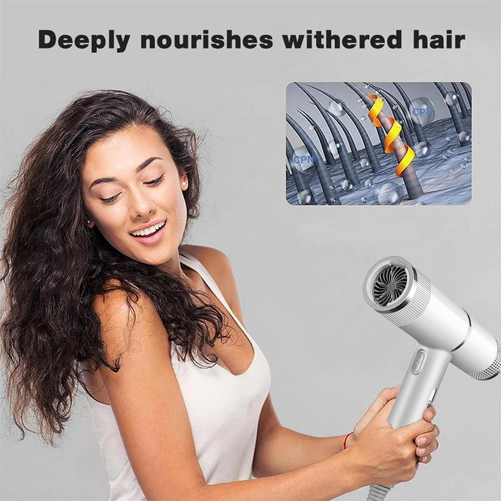 Professional Hair Dryer Fast Drying Ionic Hairdryer with Diffuser Hairdrye 2000W