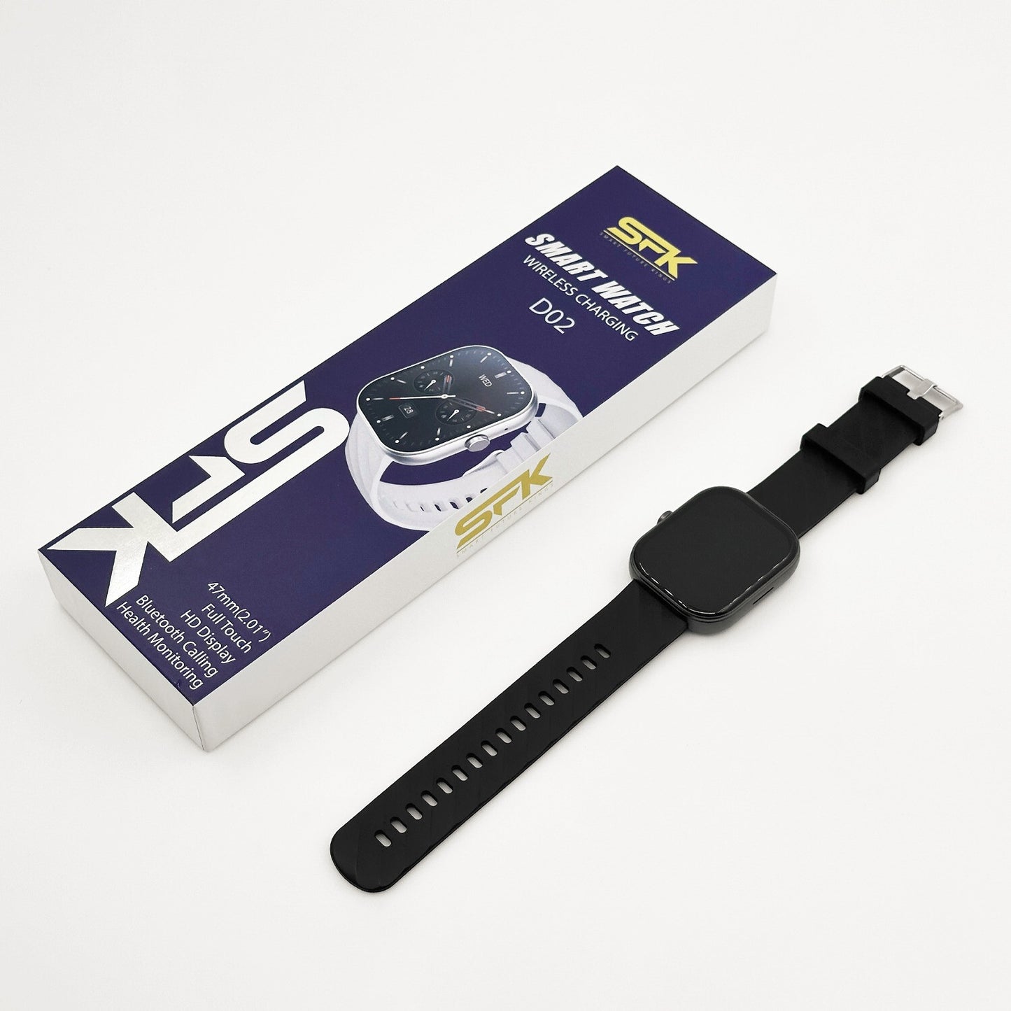Alexa Smart Watch Calls Bluetooth Heart Rate Blood Pressure iPhone Samsung