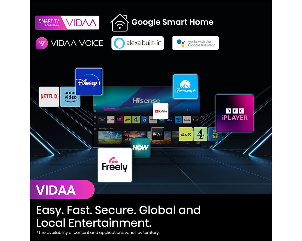 Hisense 50A6NTUK A6N 50" 4K UHD HDR Smart TV
