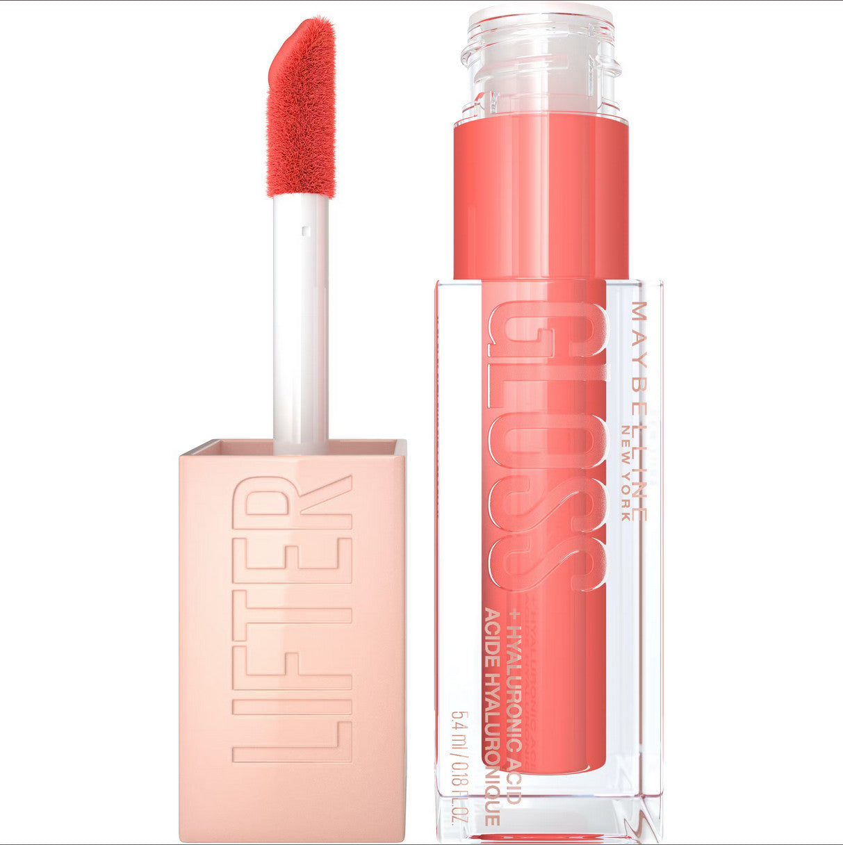 Maybelline Lifter Gloss Plumping with Hyaluronic Acid - Select Your Shade - New