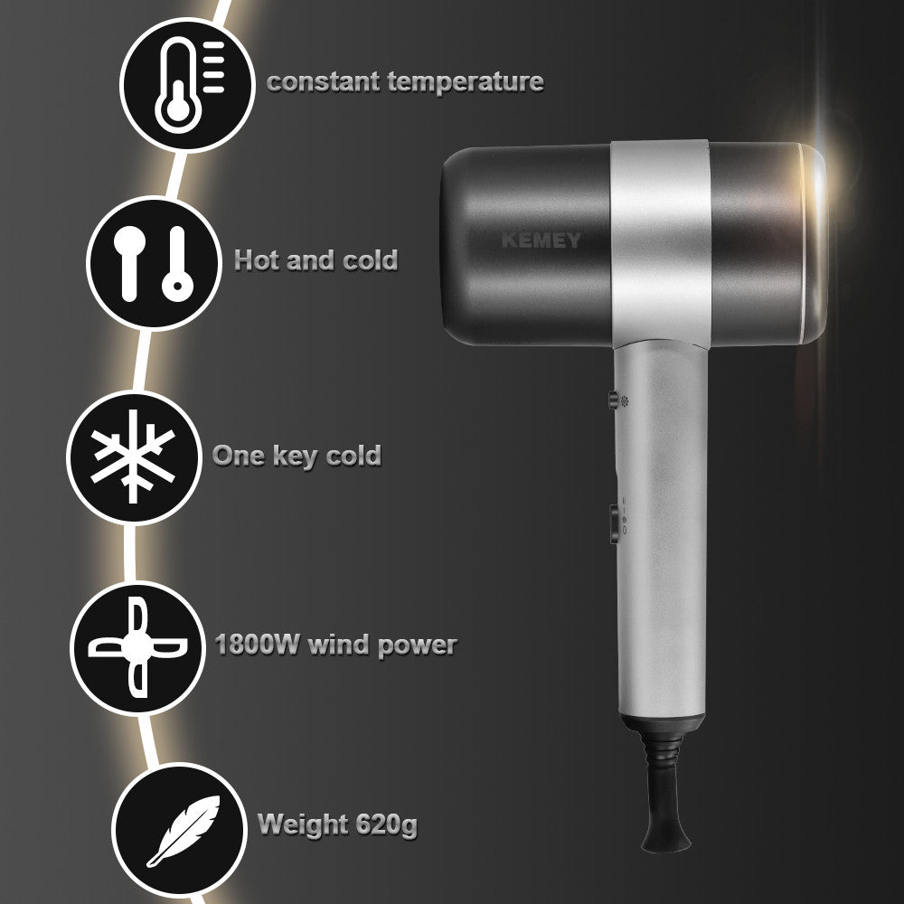 4000W Professional Hair Dryer Care Fast Drying Cooling Heating Quick Dry 3 Speed