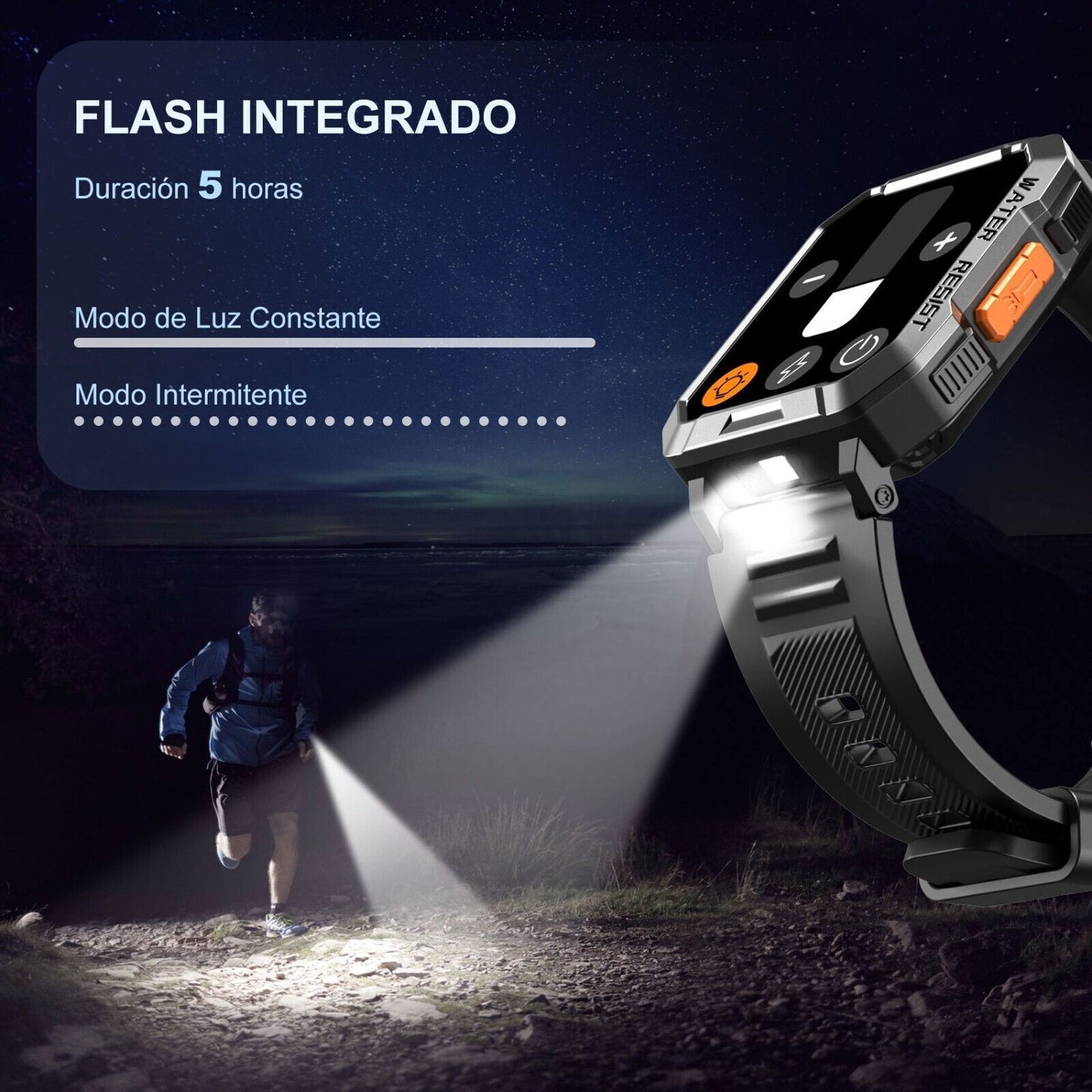 Military Rugged Smart Watch for Men with Bluetooth Call(Answer/Make Call) Gift