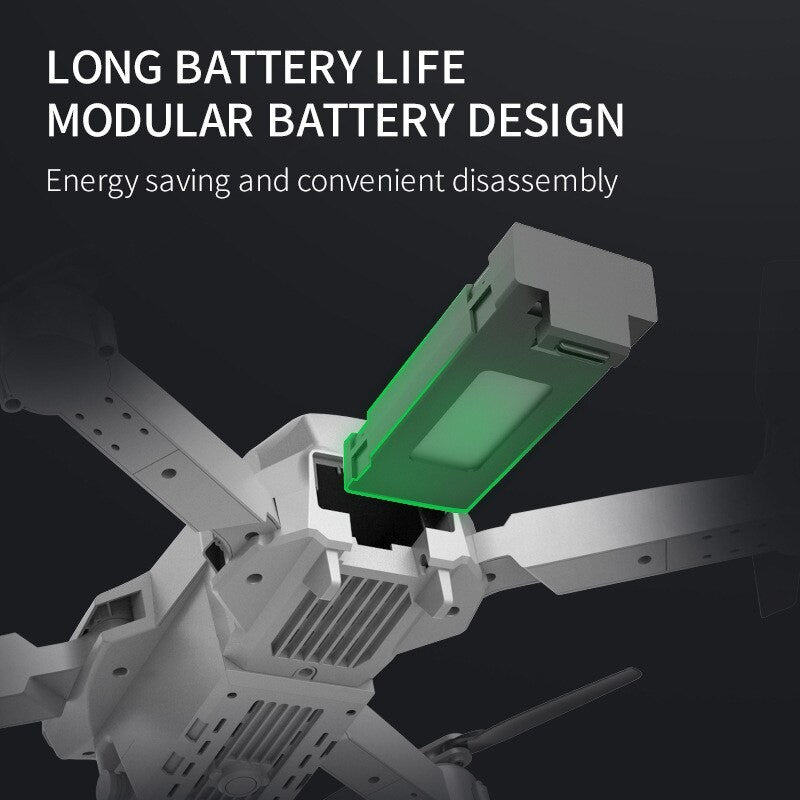 3 Batteries Drone X Pro 4K HD Selfie Camera WIFI FPV GPS Foldable RC Quadcopter