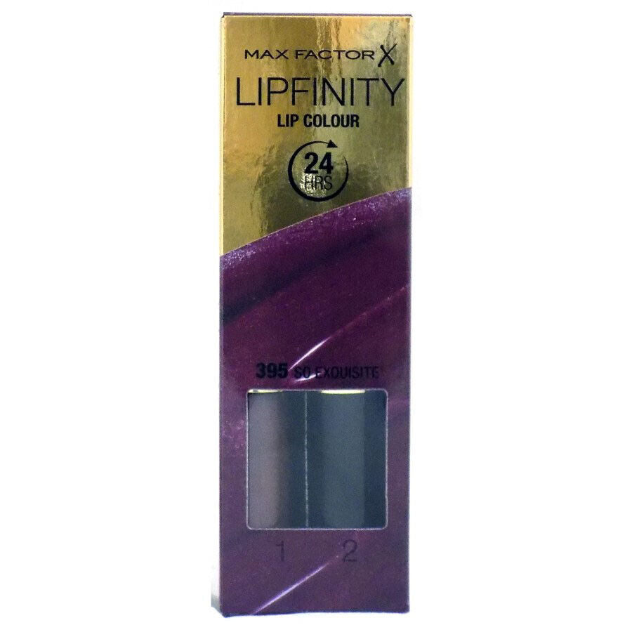 Max Factor Lipfinity 24HR Lip Colour Lipstick - Select Your Shade - Brand New