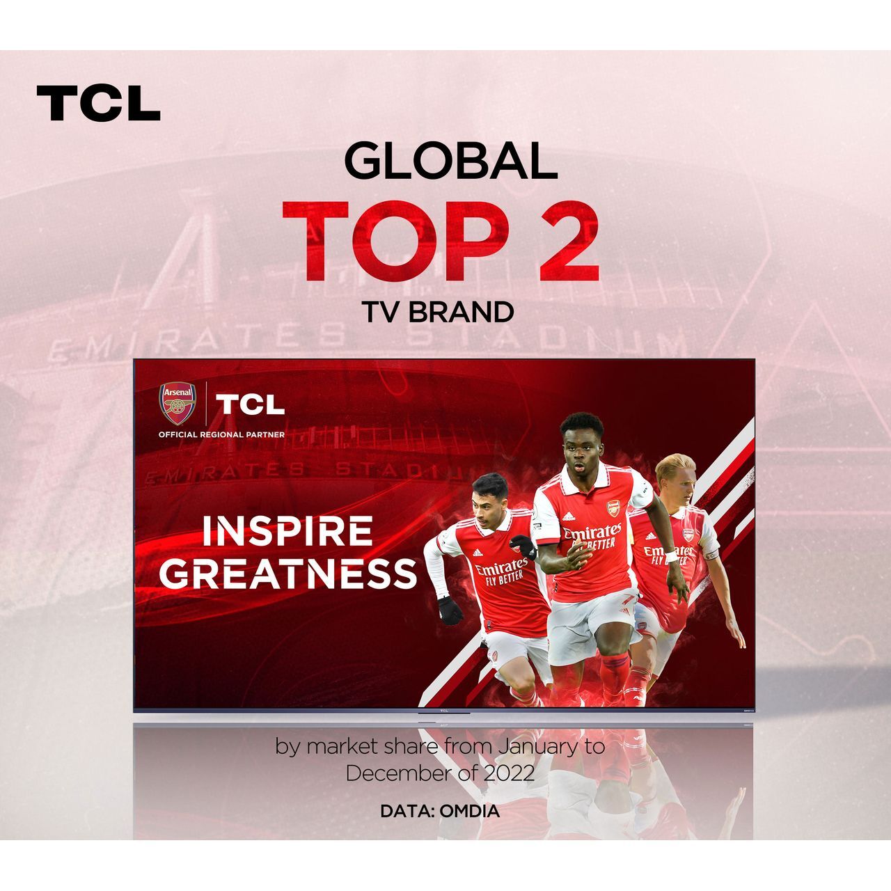TCL 32SF540K 32 Inch LED Full HD Smart TV Bluetooth WiFi