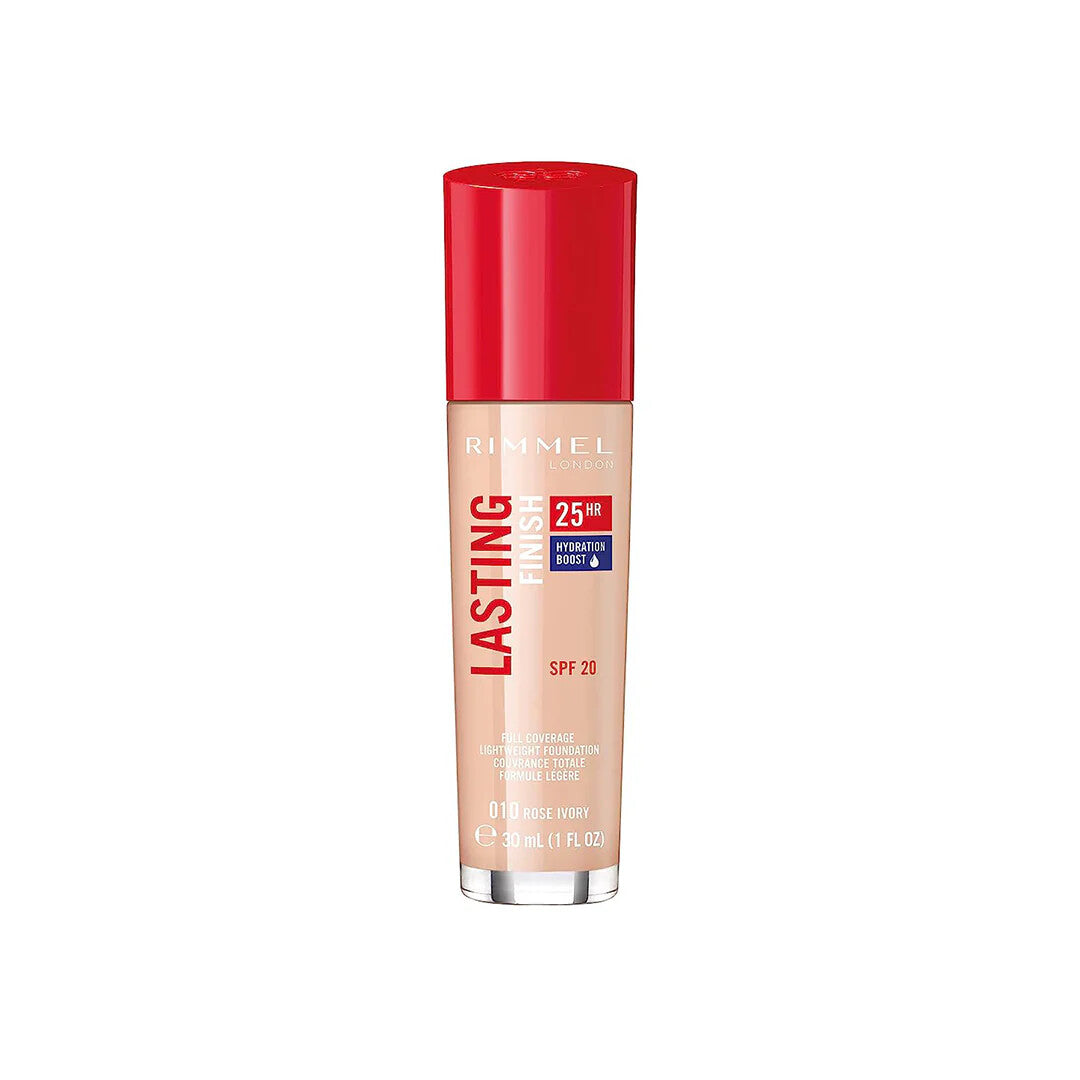 Rimmel London Lasting Finish 25HR Full Coverage Foundation 30ml- Choose Shade