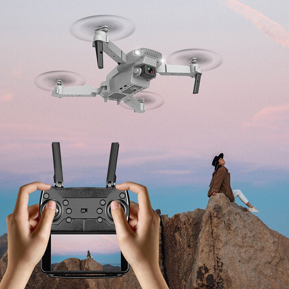3 Batteries Drone X Pro 4K HD Selfie Camera WIFI FPV GPS Foldable RC Quadcopter