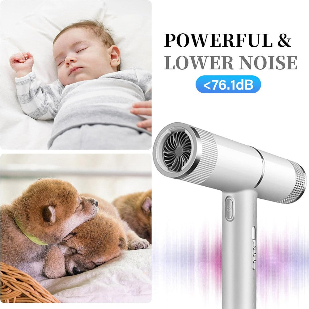 Professional Hair Dryer Fast Drying Ionic Hairdryer with Diffuser Hairdrye 2000W