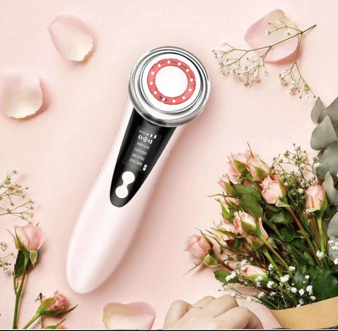 Photon LED Light Skin Rejuvenation Therapy Device RF EMS Lifting Firming Beauty