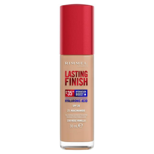 Rimmel London Lasting Finish 25HR Full Coverage Foundation 30ml- Choose Shade