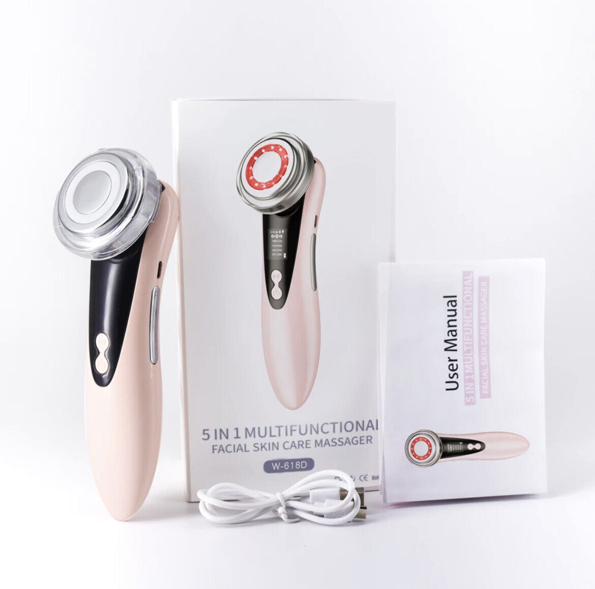Photon LED Light Skin Rejuvenation Therapy Device RF EMS Lifting Firming Beauty