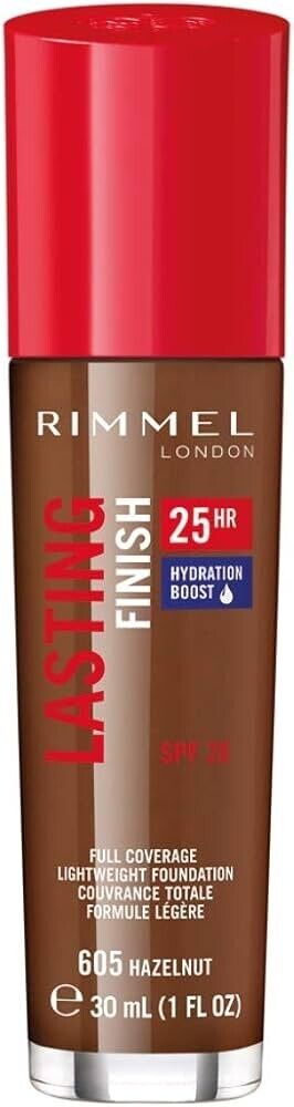 Rimmel London Lasting Finish 25HR Full Coverage Foundation 30ml- Choose Shade