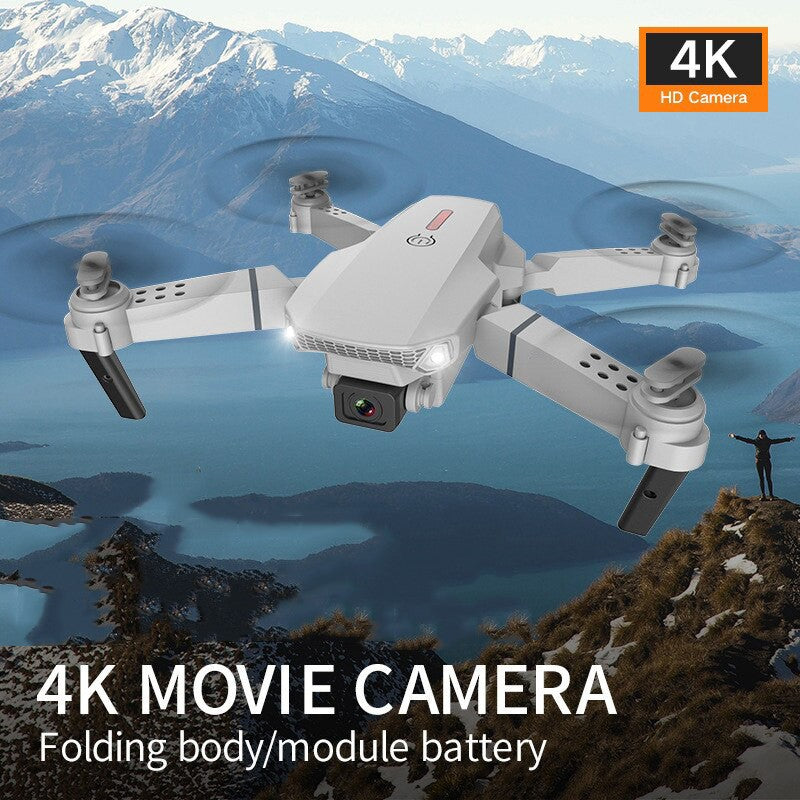 3 Batteries Drone X Pro 4K HD Selfie Camera WIFI FPV GPS Foldable RC Quadcopter