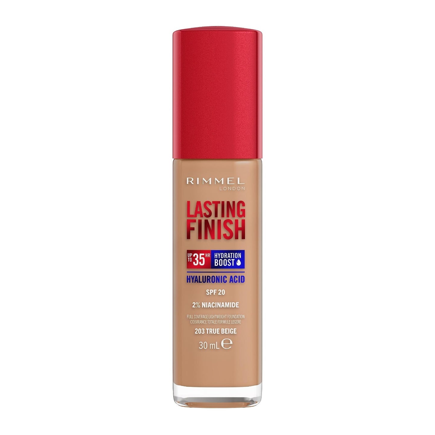 Rimmel London Lasting Finish 25HR Full Coverage Foundation 30ml- Choose Shade