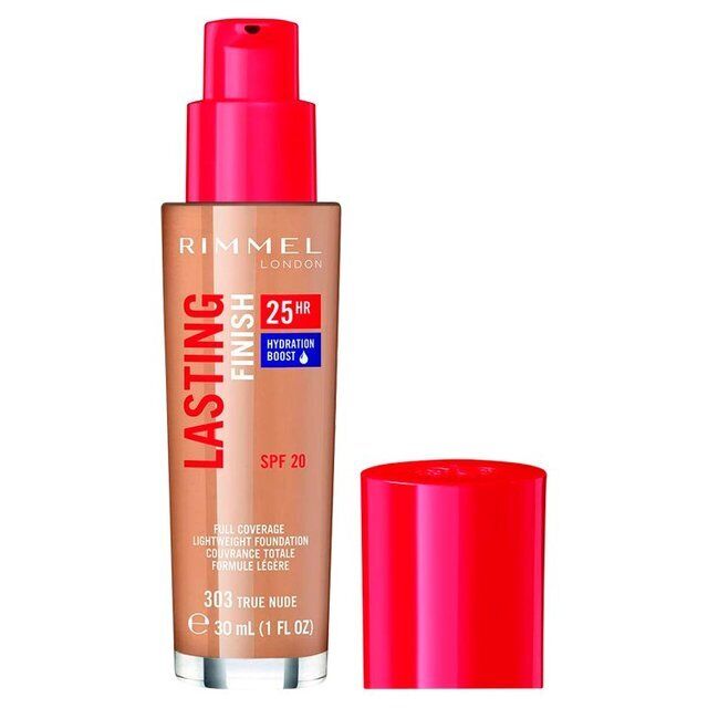 Rimmel London Lasting Finish 25HR Full Coverage Foundation 30ml- Choose Shade