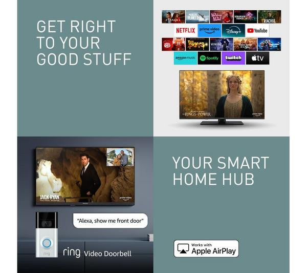 PANASONIC TV-32S55AEY 32" Smart Full HD HDR LCD TV with Amazon Alexa