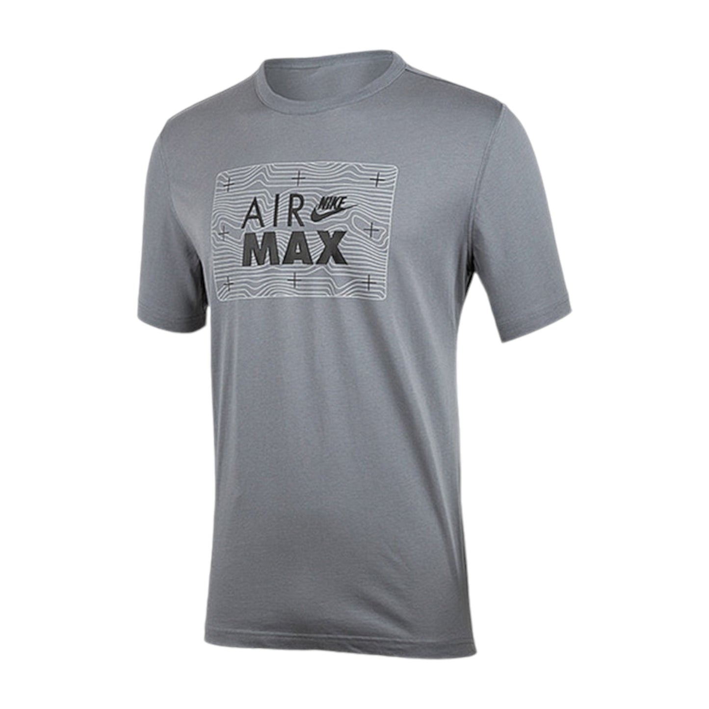 NIKE AIR MAX Mens T Shirt Short Sleeve Crew Neck Regular Fit Casual Cotton Tee