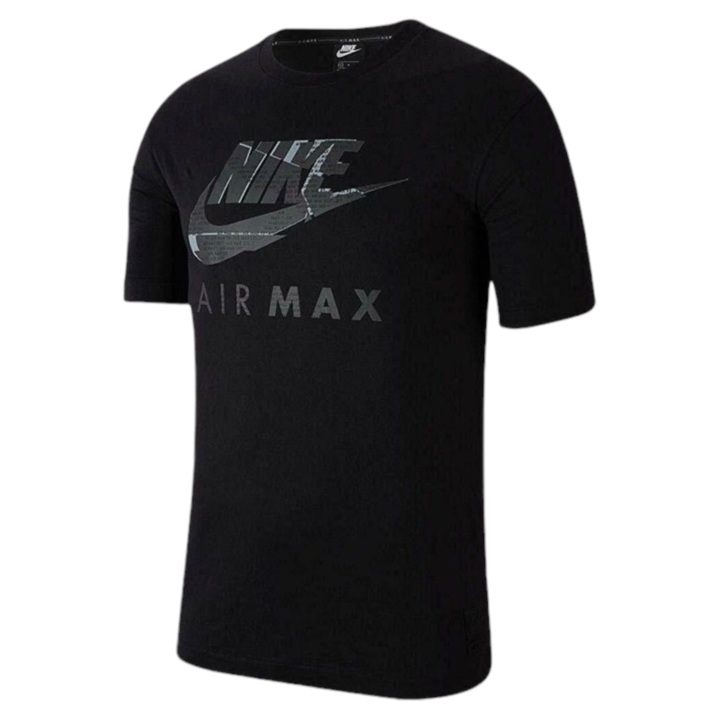 NIKE AIR MAX Mens T Shirt Short Sleeve Crew Neck Regular Fit Casual Cotton Tee