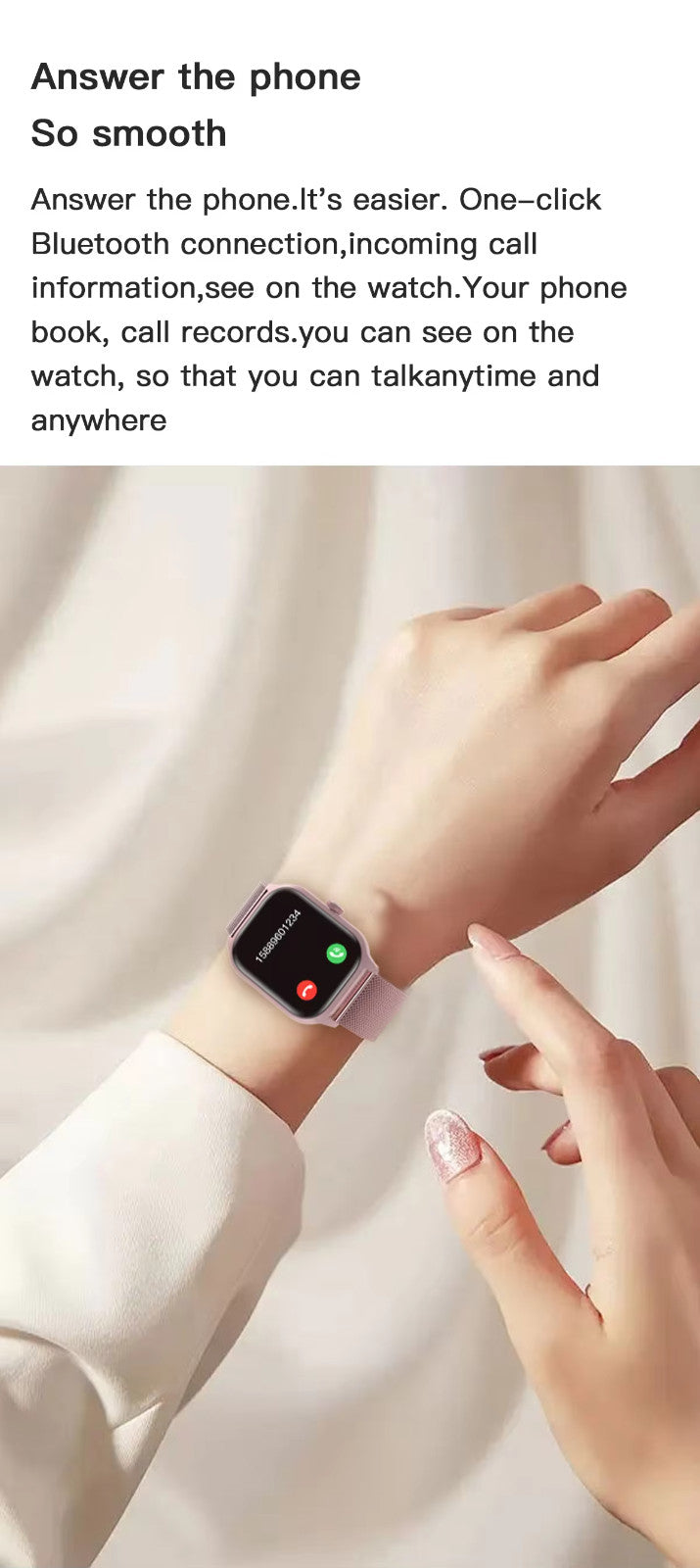 Smart Watch Men Women Fitness Tracker Blood Pressure Heart Rate Sport Watches