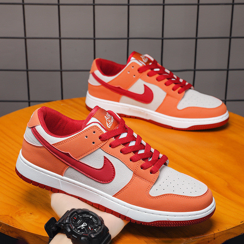Mens Womens Fashion Casual Sneakers Comfy Low Top Trainers Walking Gym Shoes