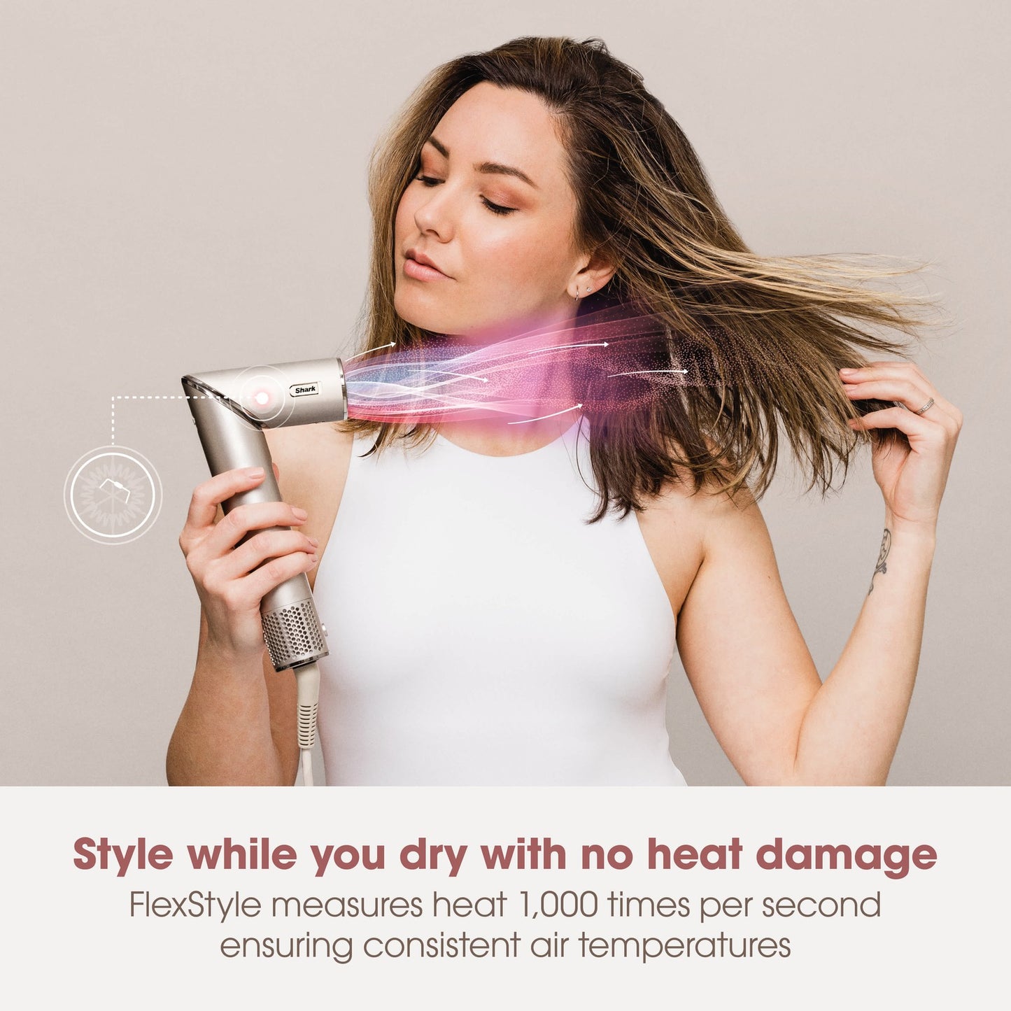 Shark FlexStyle 5-in-1 Air Styler & Hair Dryer with Storage Case - Refurbished