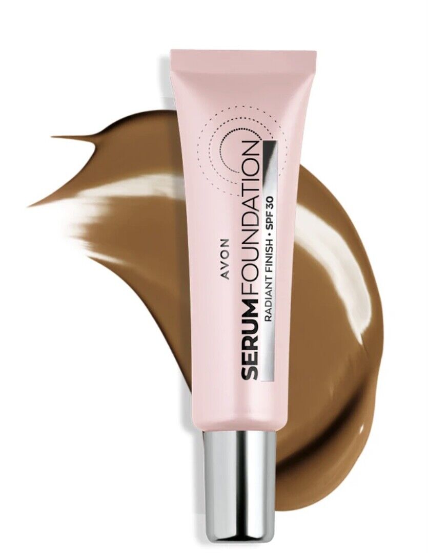 Avon Serum Foundation SPF 30 Radiant Finish Full size 30ml NEW All SHADES