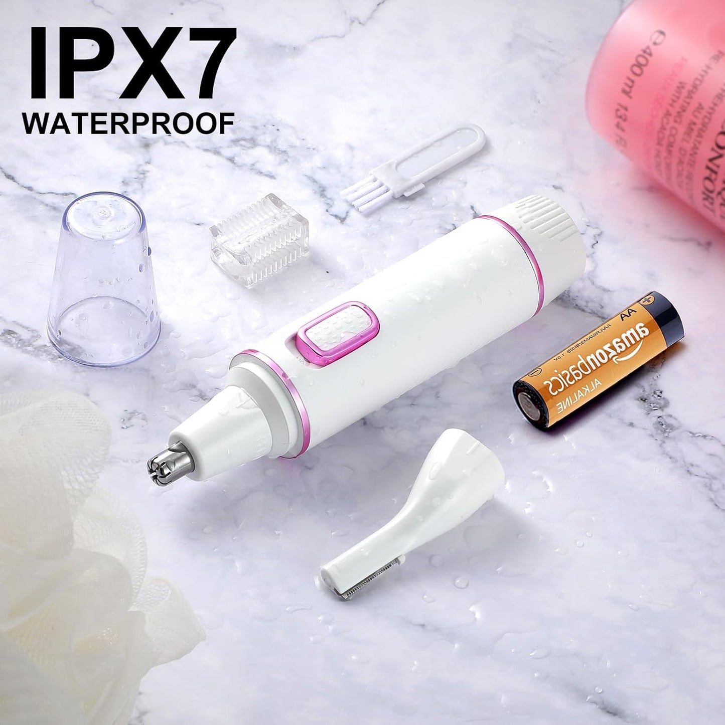 Painless Nose Hair Trimmer for Women 2025 Upgrade Nose Trimmer Ladies Noses Hair