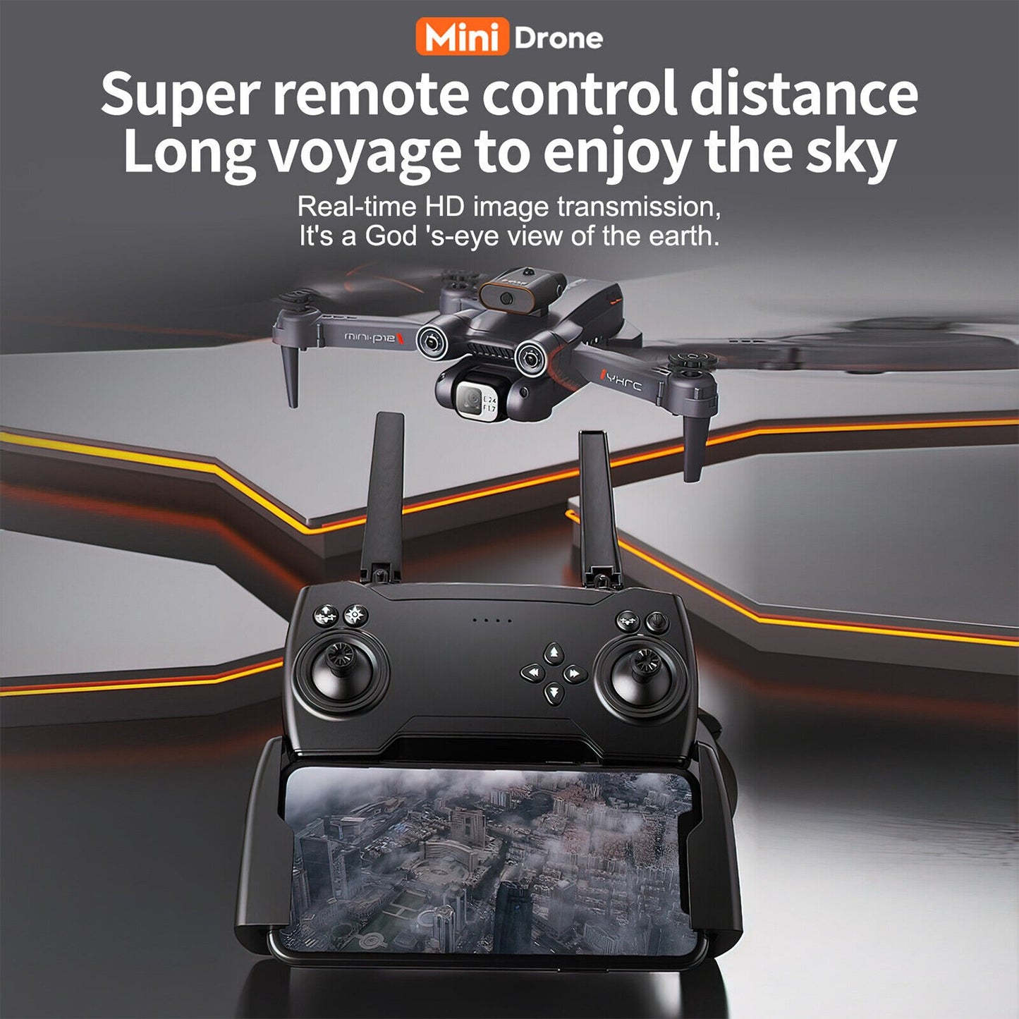 2025 Drone RC Drones Pro 4K HD Camera WIFI FPV Quadcopter Foldable Bag Gifts NEW