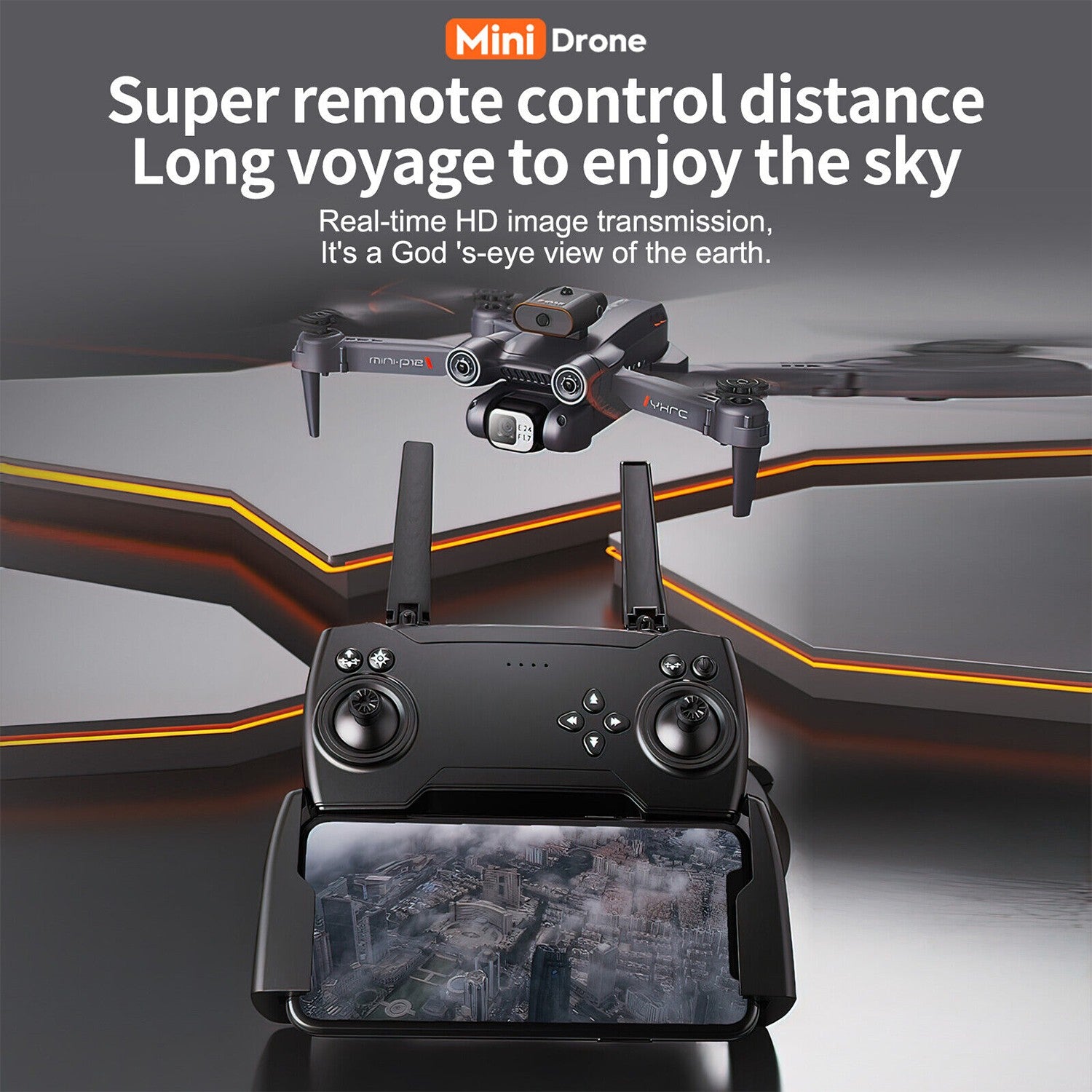 2025 Drone RC Drones Pro 4K HD Camera WIFI FPV Quadcopter Foldable Bag Gifts NEW