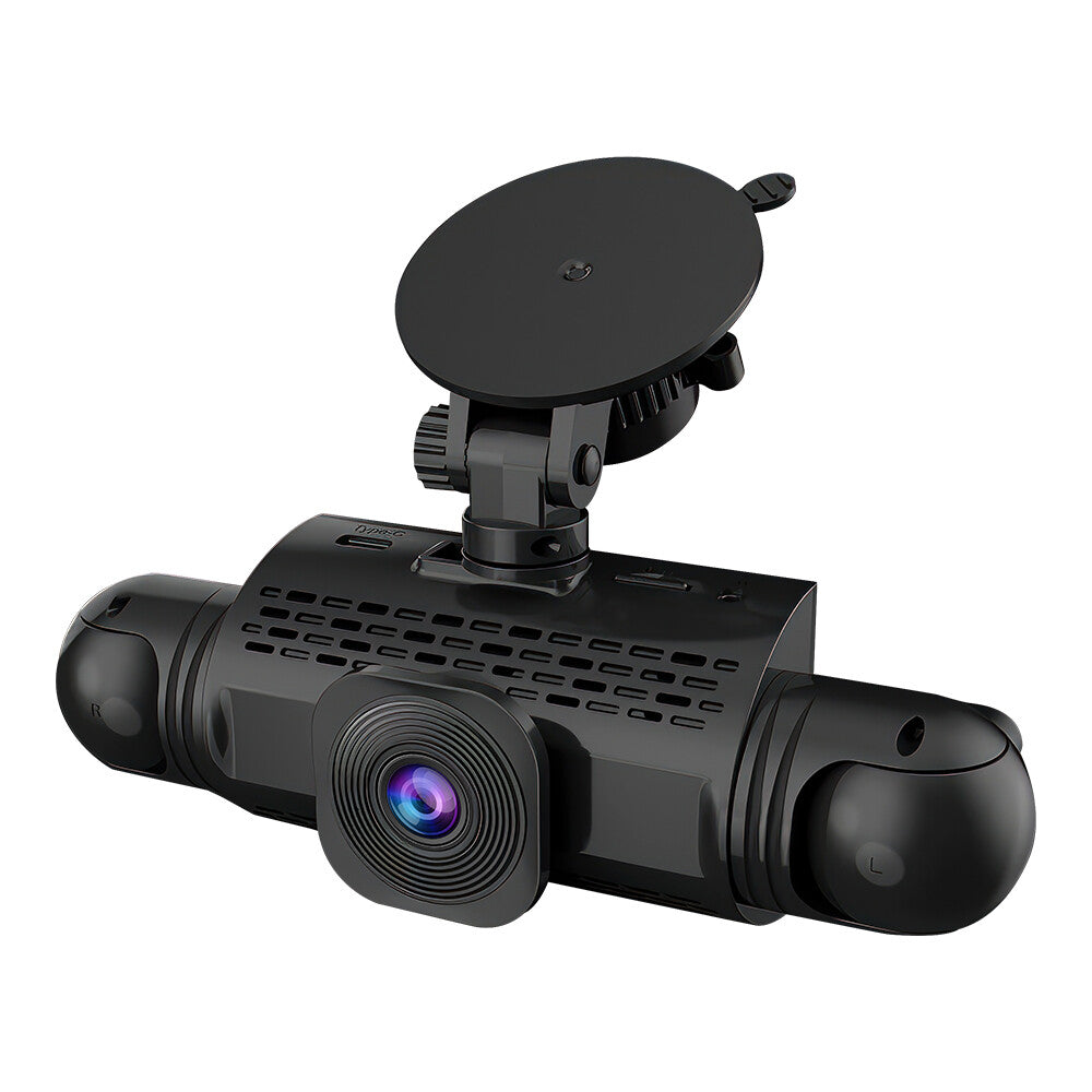 1080P Car Dash Camera +64GB Card Front Rear Driving Recorder 4 Channel G-Sensor