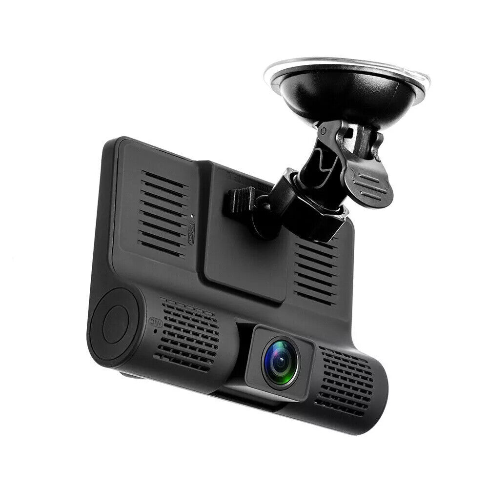 4" In  HD 1080P Car Camera Recorder Dual Front and Rear Dash Cam Night Vision UK