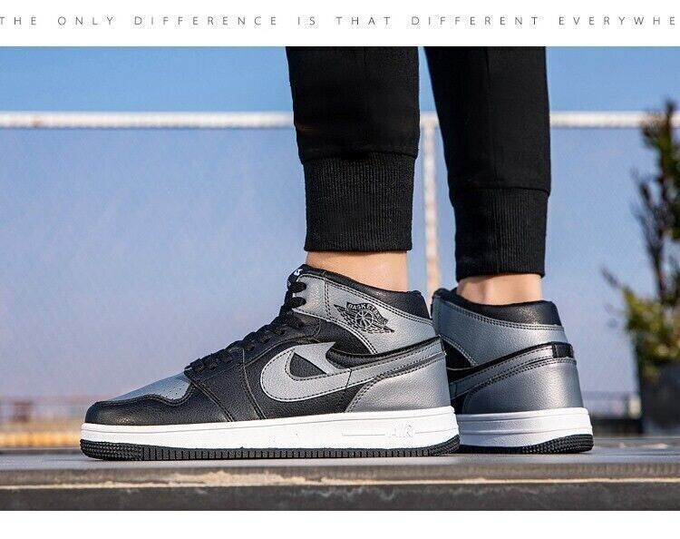 Mens Womens Fashion Walking Shoes Casual Sneakers AJ High Top Trainers Comfy UK