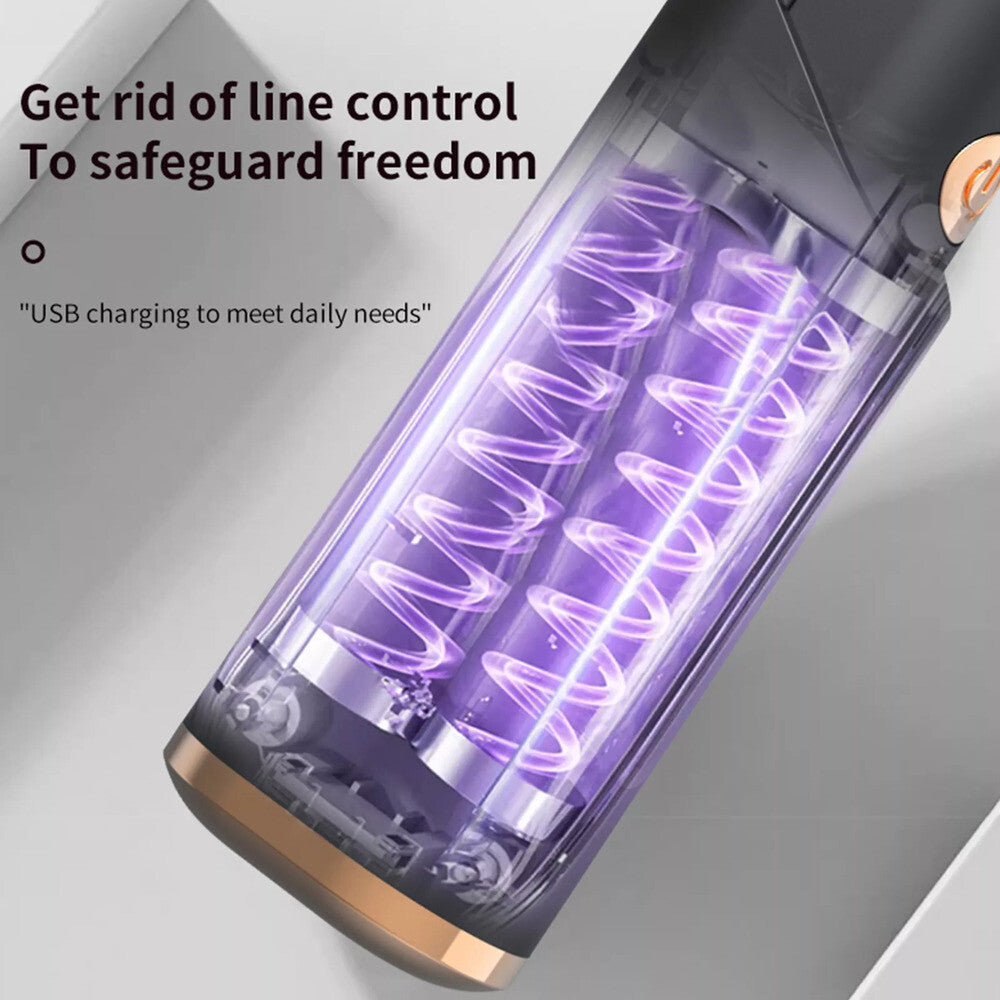 Hair Straightener Brush Anti Scald Hair Cordless Hair Straightener Brush