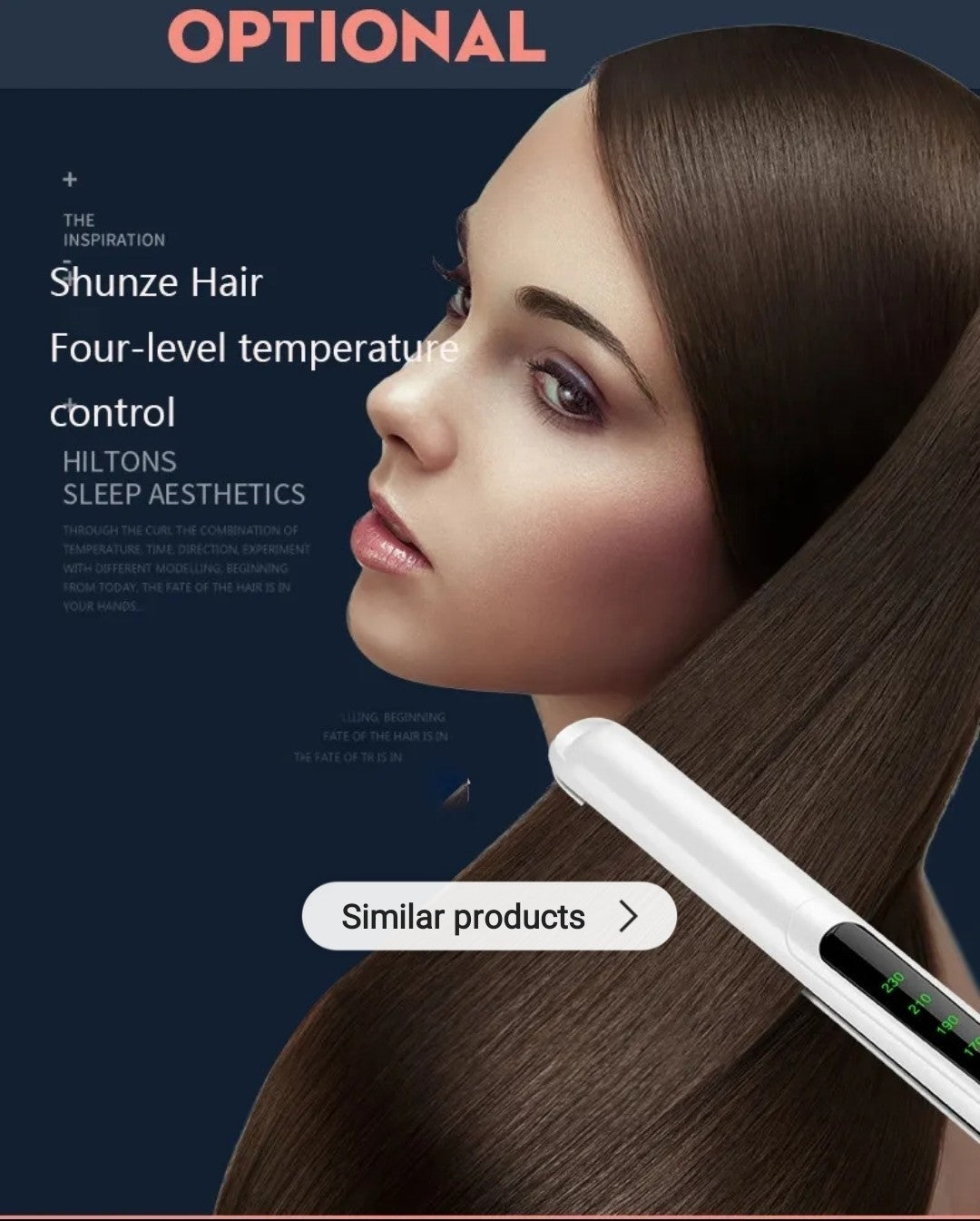 TRESemmé 2089TU Ceramic professional Hair Straightener