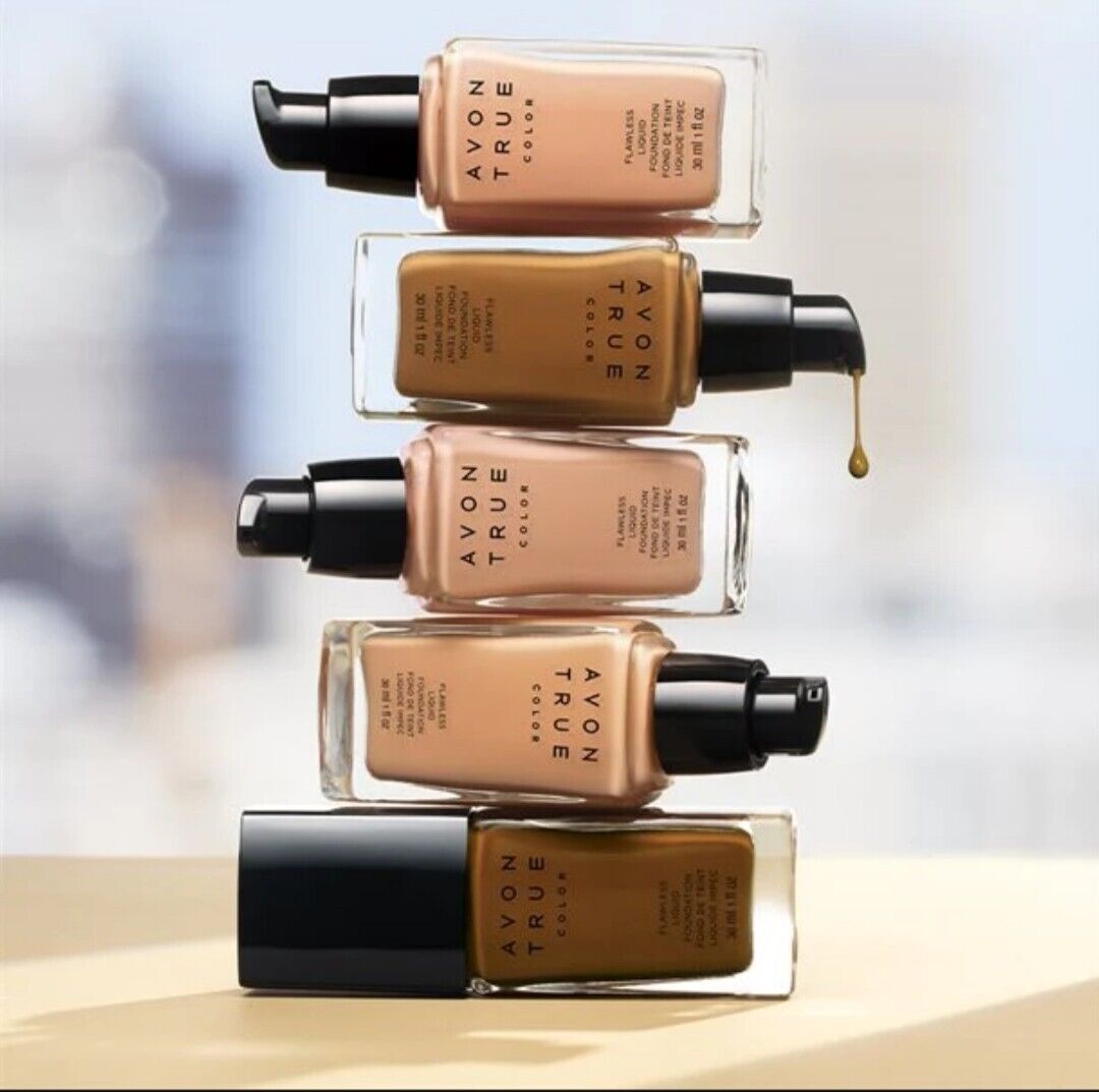Avon True Colour Flawless Liquid Foundation 30ml, Choose Your Shade,New & Boxed