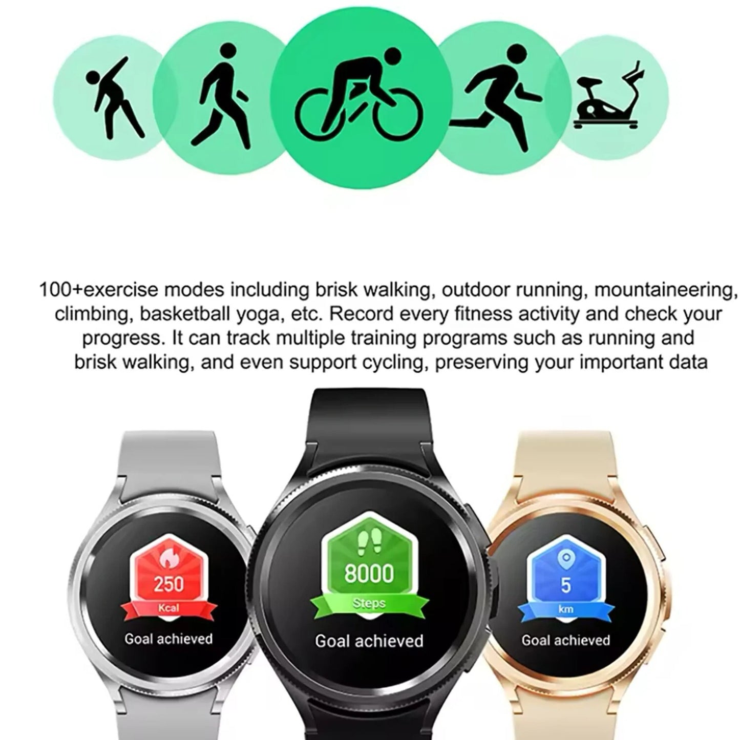 Smartwatch For Samsung Galaxy 6 Men Women Gps Sports Best Quality