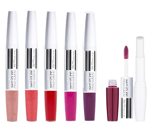 Maybelline Super Stay 24H* Color Dual Lipstick - Select Your Shade - New & Boxed