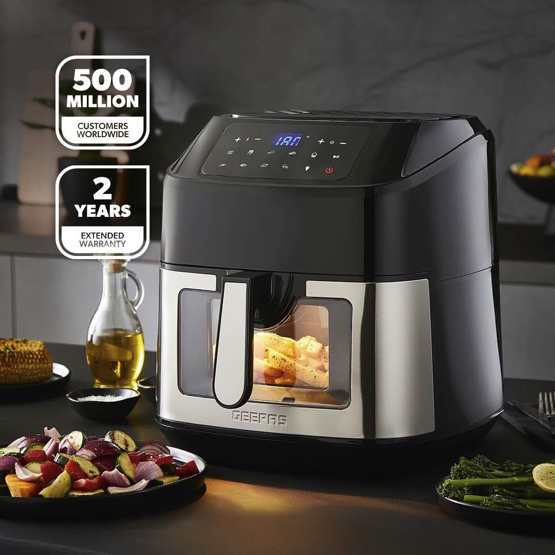 Air Fryer 9.2L Digital Cooker Fat Oil Free Frying Toaster Oven 60Min Timer 1800W