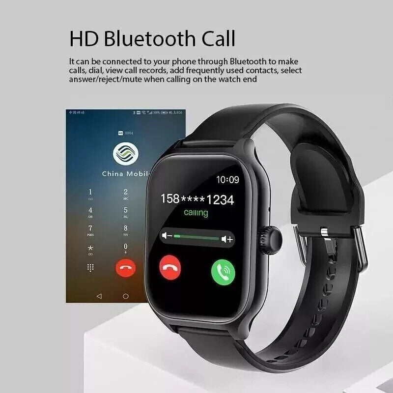 Smart Watch Men Women Fitness Tracker Blood Pressure Heart Rate Sport Watches Uk